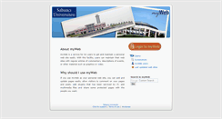 Desktop Screenshot of myweb.sabanciuniv.edu